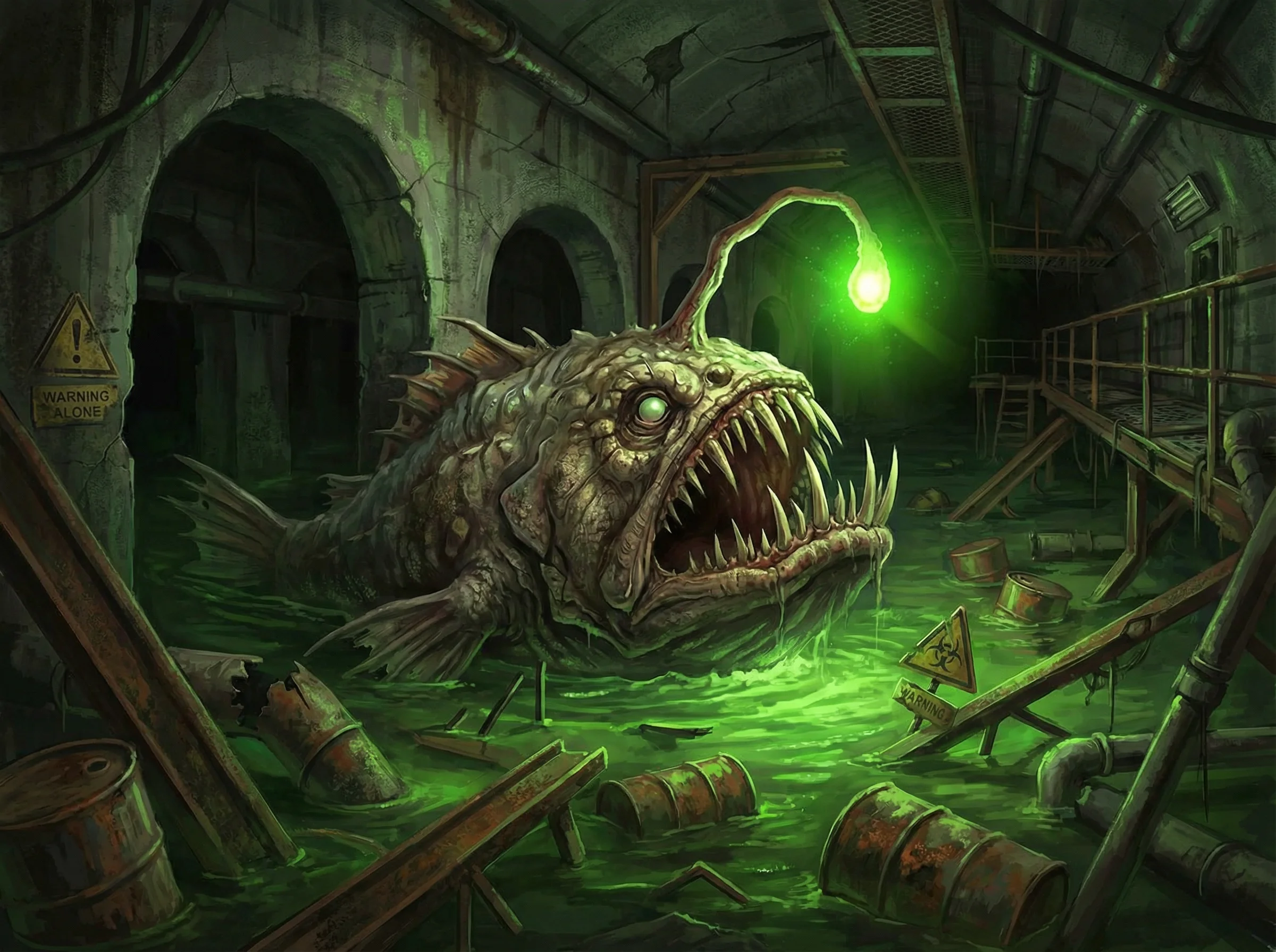 深渊灯笼鱼 - pg电子游戏 水下变异生物