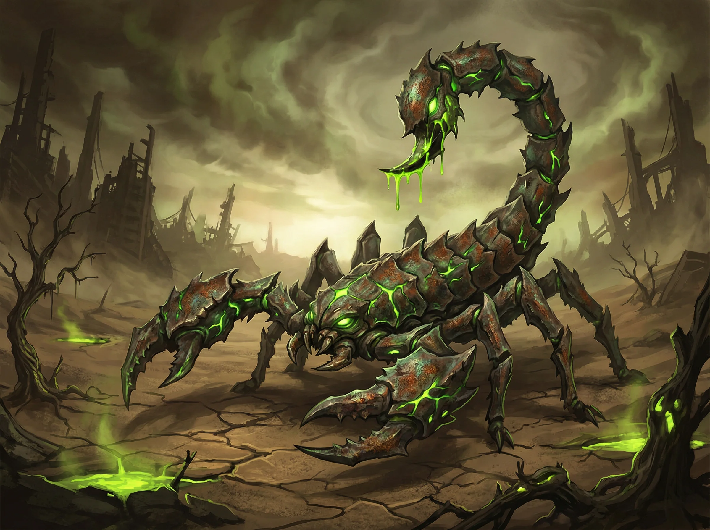 巨型辐射蝎 - pg电子游戏 区域常见变异生物威胁